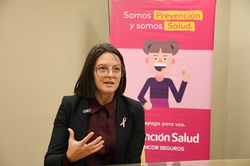 Melina Cazzaniga, médica clínica auditora y coordinadora de Prevención Salud