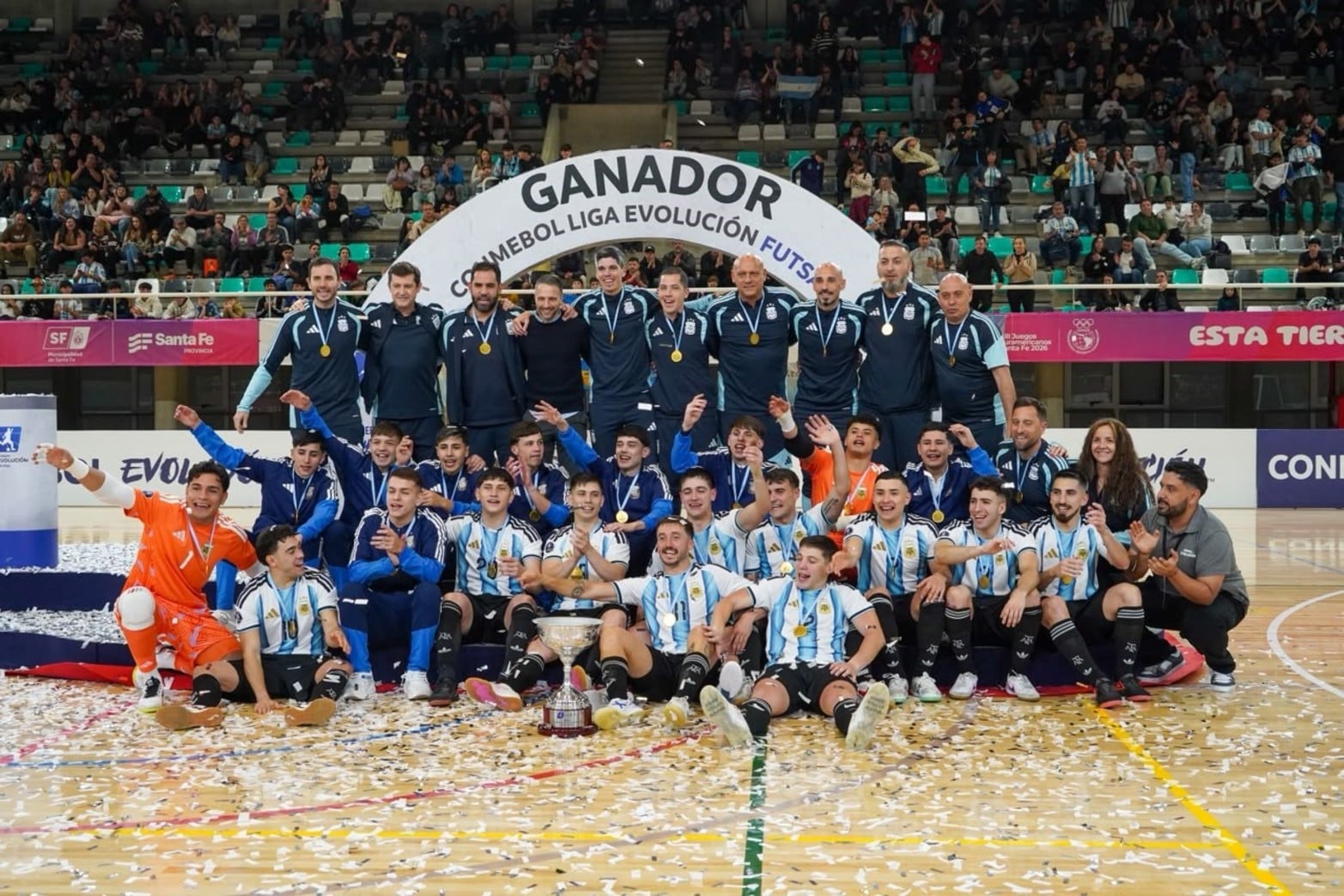 Futsal en Santa Fe: las mejores imágenes de la jornada.