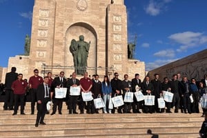 El Programa de Bandas Civiles Comunitarias representó a Las Colonias en Rosario