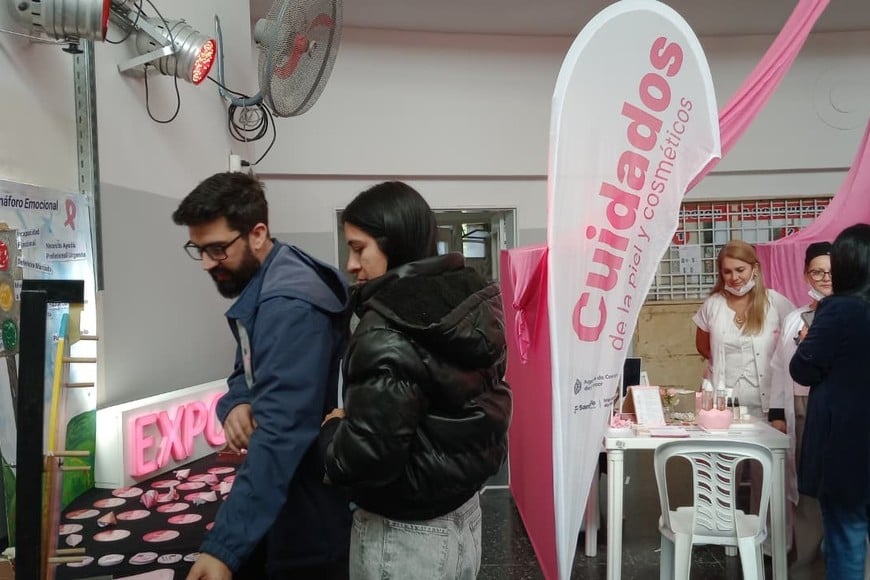 La actividad tuvo lugar en el Hospital Mira y López, en el norte de la ciudad de Santa Fe Créditos: El Litoral