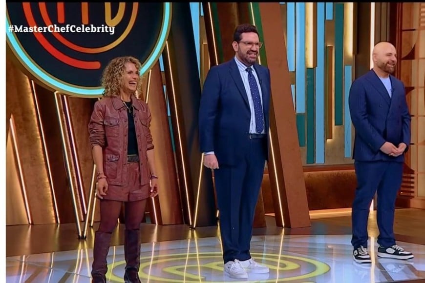 Maru Botana, Damián Betular y Germán Martitegui, jurados de MasterChef Celebrity