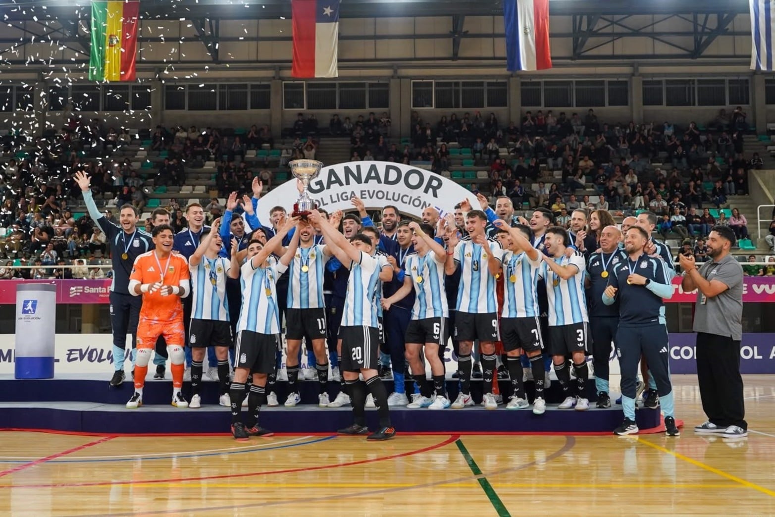 Futsal en Santa Fe: las mejores imágenes de la jornada.