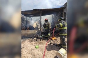 El incendio ocurrió en barrio Nueva Pompeya. Foto: El Litoral