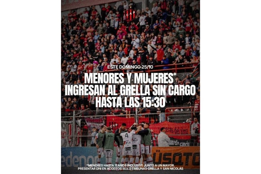 Patronato optó una nueva medida para que el hincha y la gente acompañe al equipo.