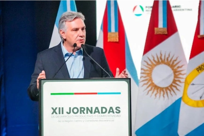 Martín Llaryora, gobernador de Córdoba. Crédito: Gobierno de Córdoba
