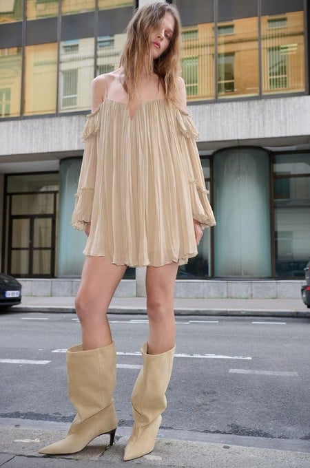 Las botas slouchy se destacan por su caña holgada y sus pliegues.