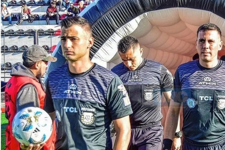 Lucas Cavallero fue designado para arbitrar el encuentro entre Colón y Ciudad de Bolívar por la penúltima fecha de la Primera Nacional.