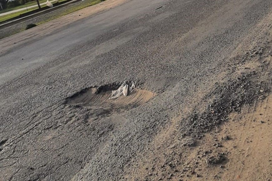 El reclamo se concentra en un tramo de avenida Blas Parera comprendido entre las alturas 10.200 y 10.300.