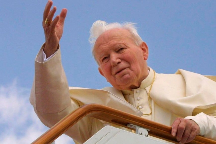 Wojtyla en su vejez. Foto: Archivo