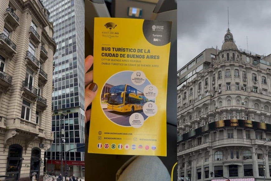 El bus turístico permite reconocer la diversidad de la ciudad desde una perspectiva panorámica.