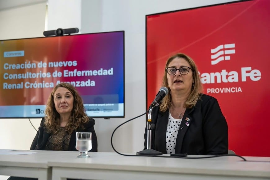 La ministra de Salud, Silvia Ciancio, valoró el compromiso del personal hospitalario.