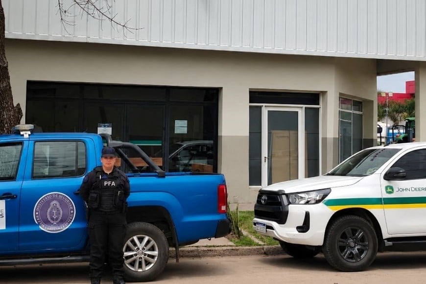 procedimiento policía federal en Santa Fe
