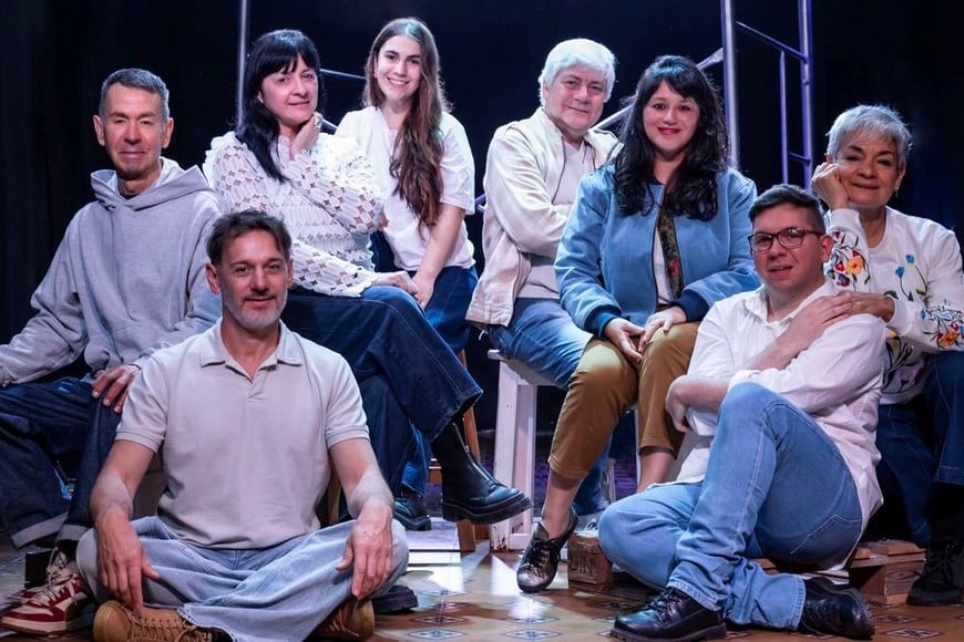 "Marcha Amor, tu voz traspasa el tiempo". Foto: Gentileza producción