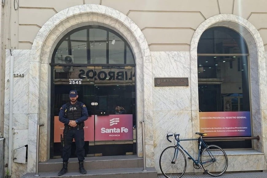 procedimiento policía federal en Santa Fe