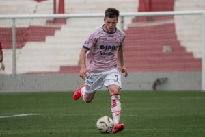 El mediocampista Benjamín Pérez (foto) puso en ventaja a la reserva de Unión frente a Barracas Central.
