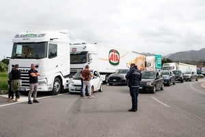 Las protestas pusieron en jaque a sectores del sur italiano.