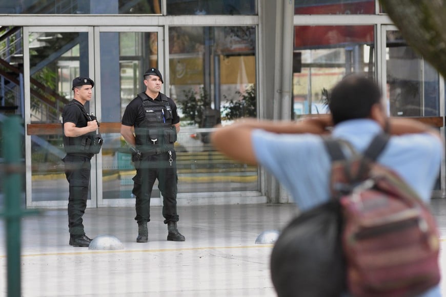 Además del servicio de vigilancia, hay una posta policial permanente. Archivo Pablo Aguirre
