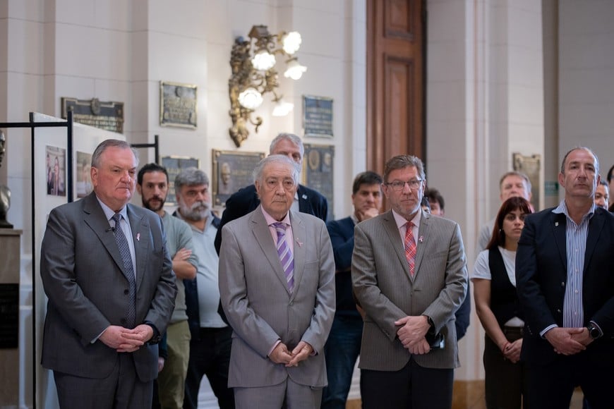 Muestra de fotografías sobre la Reforma Constitucional de la Provincia de Santa Fe. Foto: Gentileza Senado de Santa Fe.