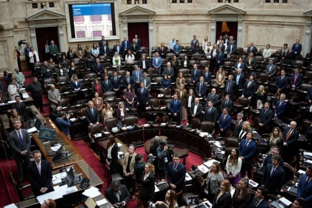 Sesión en la Cámara de Diputados de la Nación. NA