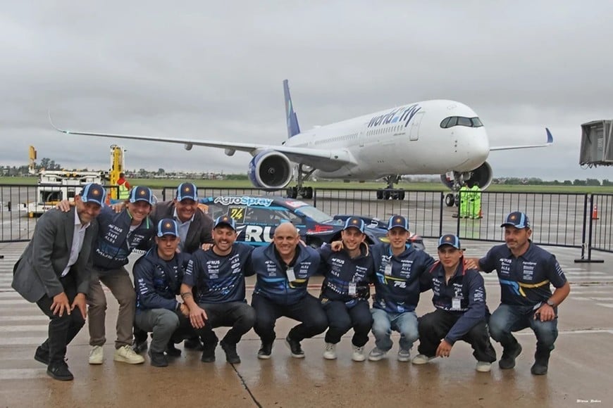 Rus Med Team, preparados para el Turismo Carretera en Rosario. Foto: Prensa RUS MED