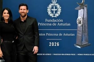 El gesto de Roccuzzo se produjo antes de una ceremonia que contará con la presencia de la Familia Real española