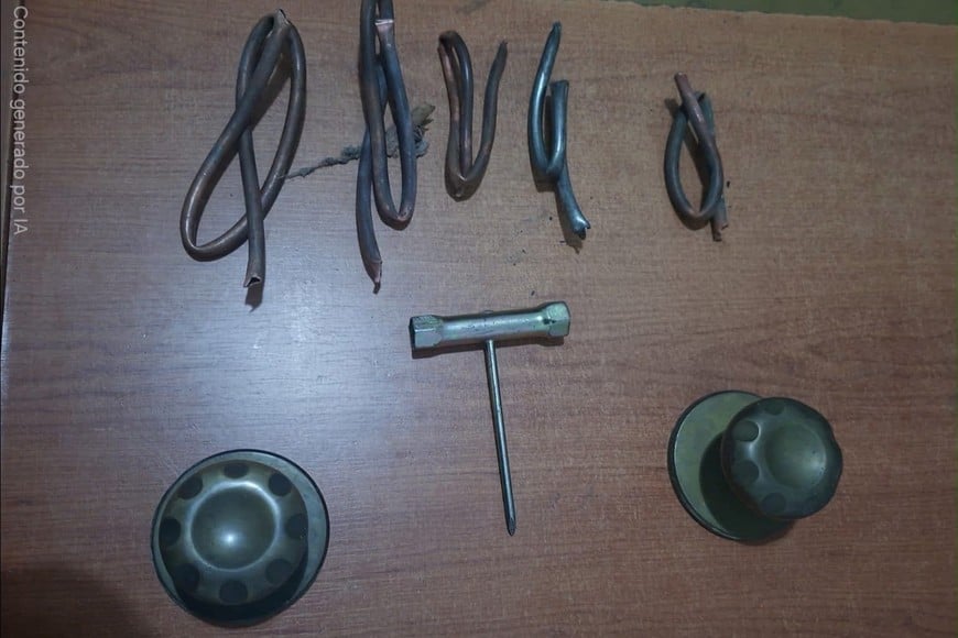 La policía detuvo a 257 personas por robo de cables, bronce y otros metales.