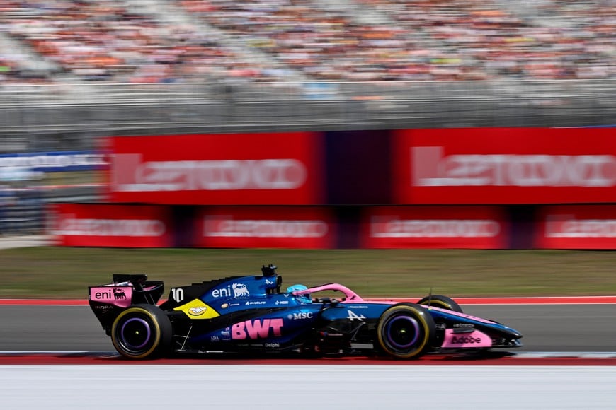 Formula One F1 - United States Grand Prix - Circuit of the Americas, Austin, Texas, U.S. - October 24, 2026
Alpine's Pierre Gasly during practice IMAGN IMAGES via Reuters/Jerome Miron