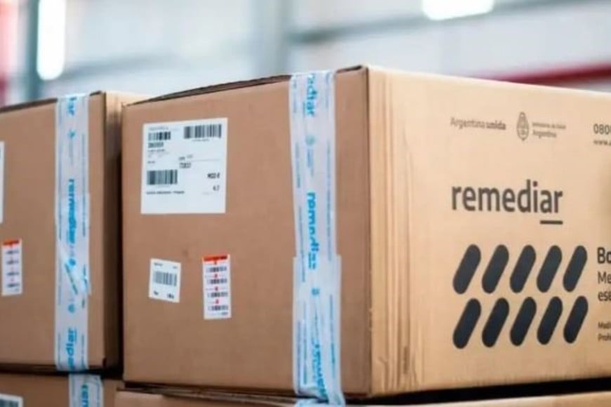 Las cajas del Plan Remediar para las provincias ahora serán más chicas. Archivo