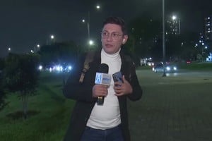 Miguel Ángel Peñaranda esquivó dos intentos de robo durante una transmisión en vivo.