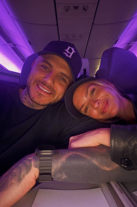 Icardi hizo referencia a los dos lugares vacíos durante su viaje con la China Suárez.