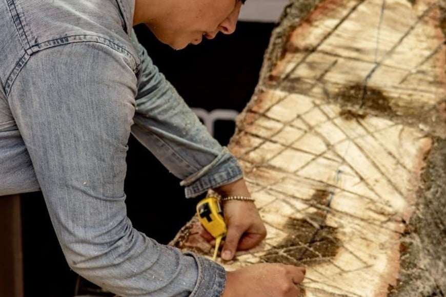 Del trabajo de los escultores a los shows en vivo: la agenda de la Bienal para el fin de semana. Foto: Gentileza Bienal de Escultores