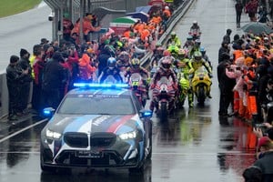 Las carreras de MotoGP, Moto2 y Moto3 fueron canceladas por las condiciones meteorológicas en Phillip Island. Foto: Reuters