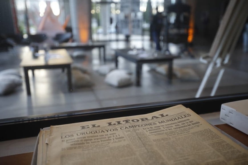 El Litoral fue parte de la Noche de los Museos con historia y presente. Foto: Matias Pintos