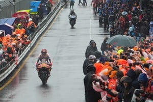 Circuito de Phillip Island tras la cancelación del Gran Premio de Australia por malas condiciones climáticas.