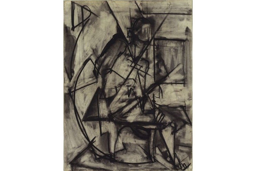 "Desnudo sentado". Foto: Moma