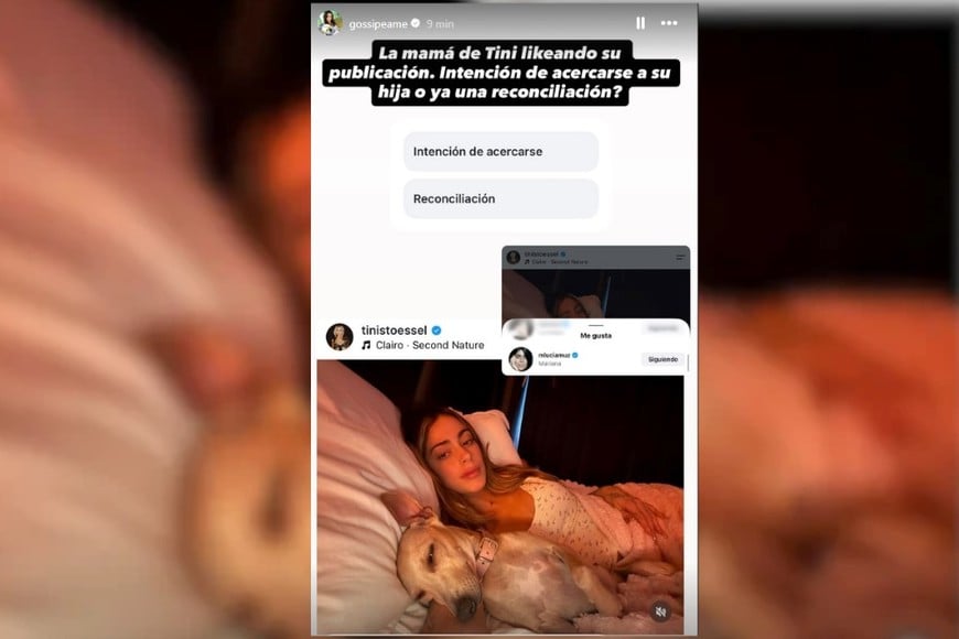 La relación entre la cantante y su familia volvió a generar comentarios en las redes.