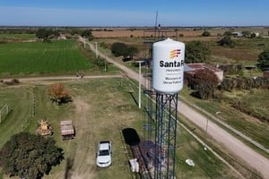 Finaliza la obra de agua potable que beneficiará a 30 familias de Jacinto L. Arauz