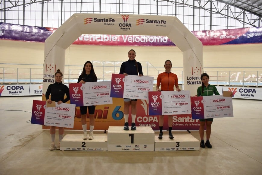 La competencia provincial cerró su primera edición con destacadas actuaciones de ciclistas locales. Crédito: Tomás Bertero.
