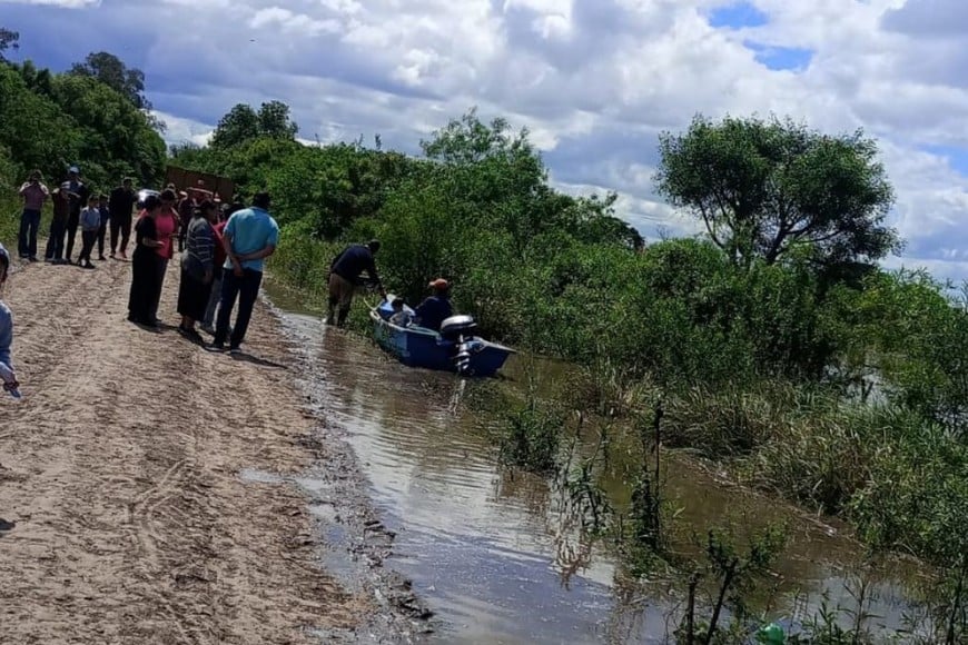 La crecida del Paraná avanza sobre el norte santafesino