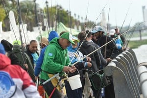 La Copa Santa Fe de Pesca tendrá campeón en noviembre. Foto: Flavio Raina
