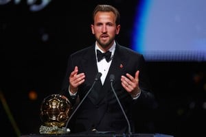 Kane festejó el mayor premio individual del fútbol: "Fue una noche inolvidable"