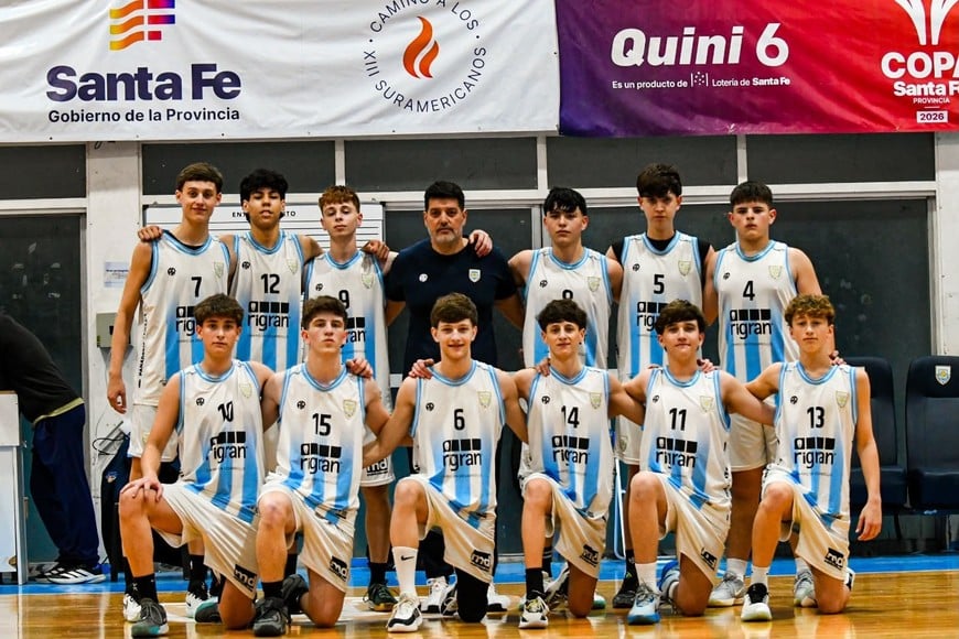 Atlético Rafaela festejó el boleto al final four en casa. Foto: Prensa Atlético Rafaela.