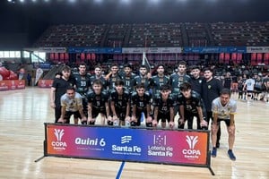 Normal 3 se adjudicó la edición 2026 de la Copa Santa Fe de voley en varones. Foto: Bianca Ossola.