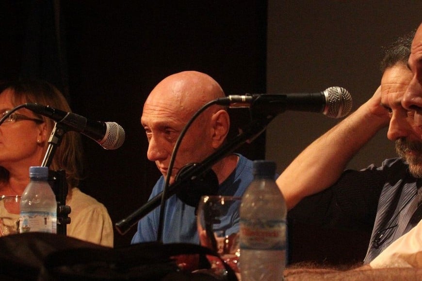 Durante la presentación del libro de Ricci en 2012. Foto: Archivo El Litoral