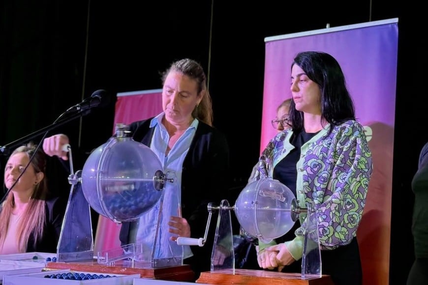 Bigand: sortearon 20 viviendas que tienen un avance de obra del 80 %
