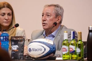 Pablo Cáceres, Gerente División Santa Fe del Banco Macro, fue uno de los oradores de la presentación.