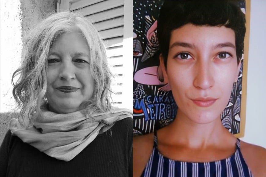 La compositora Mónica Pacheco y la poeta Ana Suárez, autoras de “Permanece”, obra encargada por el Estudio Coral Meridies