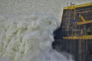 Itaipú, en acción. Archivo.