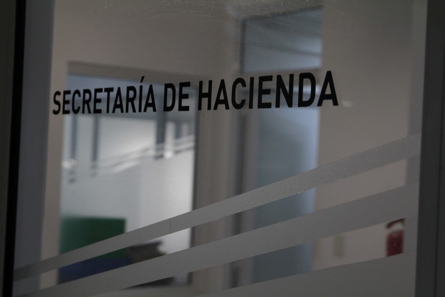 El área de Hacienda elaboró el mensaje que finalmente fue aprobado. Archivo Mauricio Garín