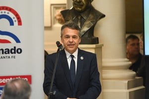 El diputado nacional planteó la necesidad de una ley para prevenir y atender emergencias climáticas. Crédito: Flavio Raina.